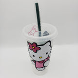24 oz Hello kitty Starbucks Cup/Tumbler